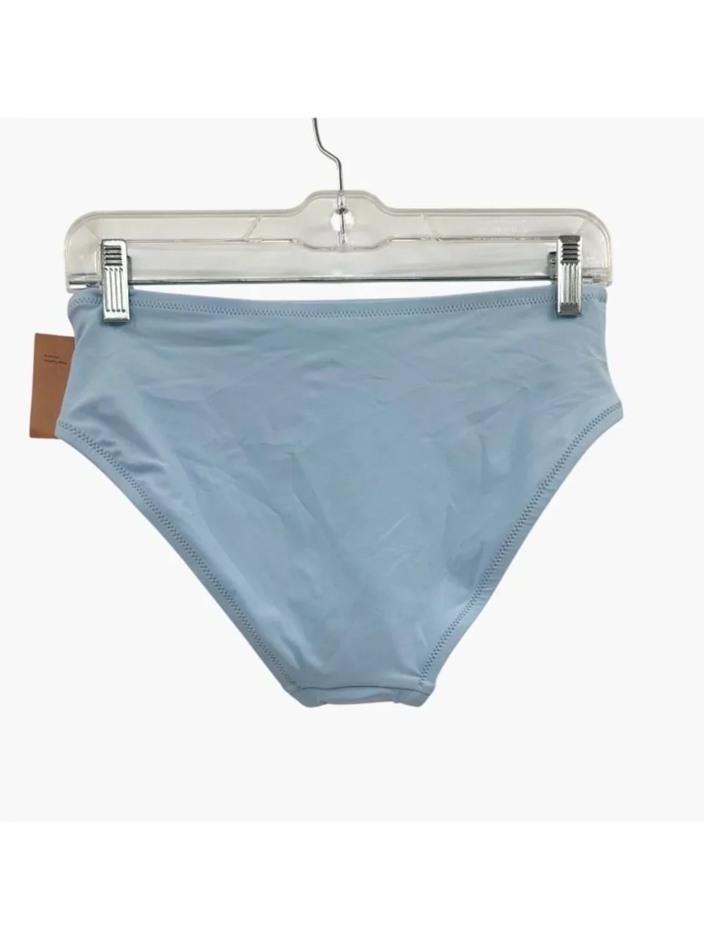 NEW Shade & Shore Full Coverage Hipster Bikini Bottom - Light Blue - Size M